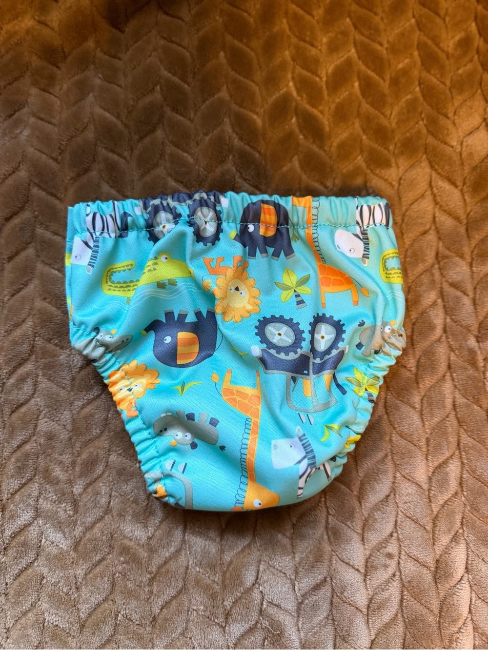 Charlie Banana Reusable Swim Diaper Snaps - Gone Safari - Never worn